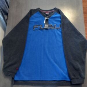 Vintage Mens FUBU Long Sleeve Sports Collection Pullover Sweater Size 2XL NWT